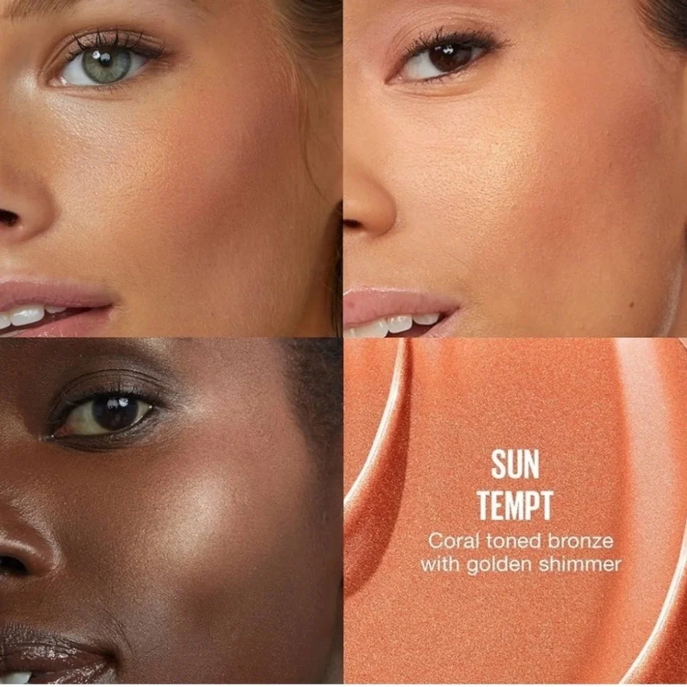 Maybelline Sunkisser Blush Liquid 10 Sun Tempt Bronze Shimmer oz New